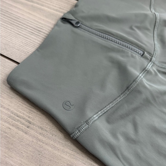 lululemon athletica Women's Bike Shorts in Olive - Picture 3 of 9